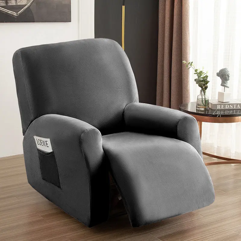 Housse Canapé Velours Élastique FOXVEL