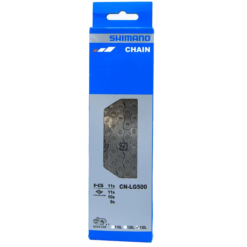 Chaîne Shimano CUES CN-LG500 9-10-11 vitesses