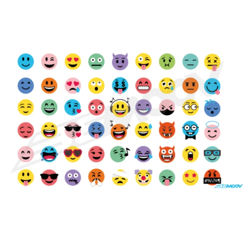 Stickers autocollants pour vélo enfant Bemoov