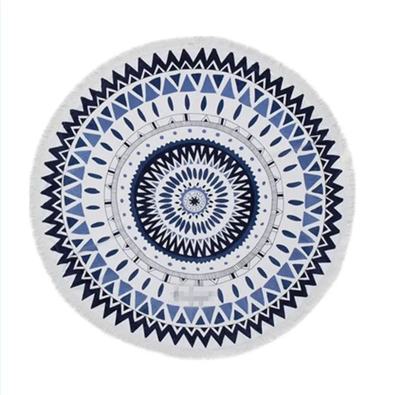 Serviette de Plage Ronde Soleil