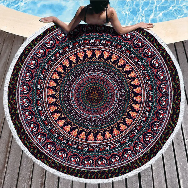 Serviette de Plage Imprimée ELLIOS