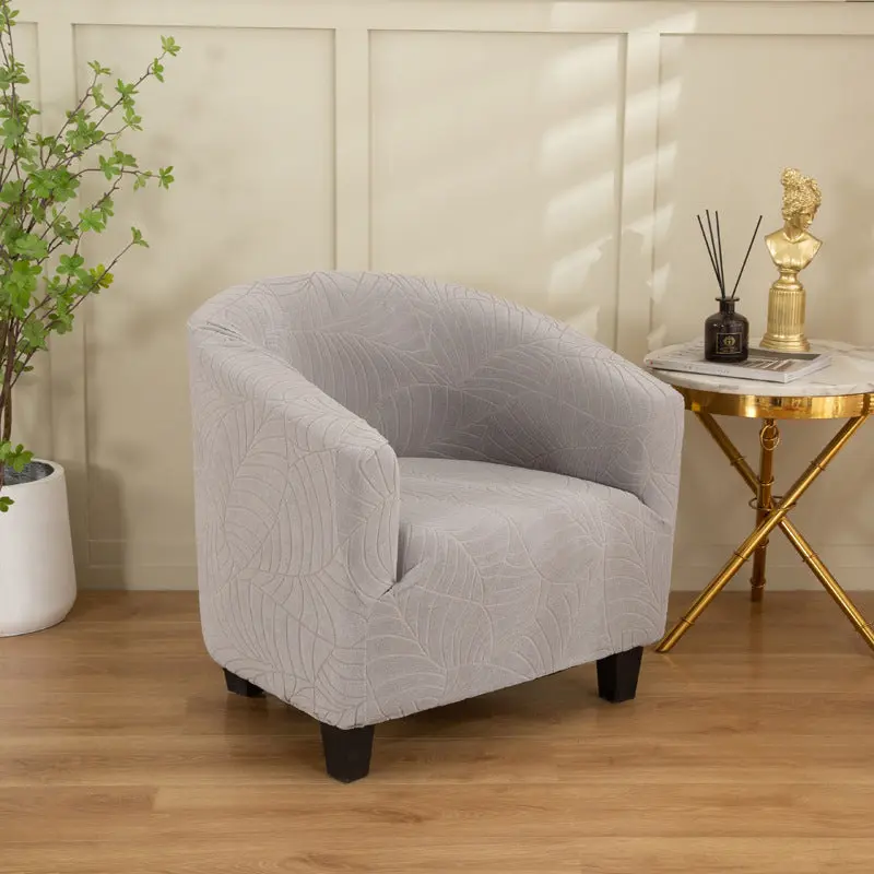 Housse Fauteuil Club Jacquard EMERALD