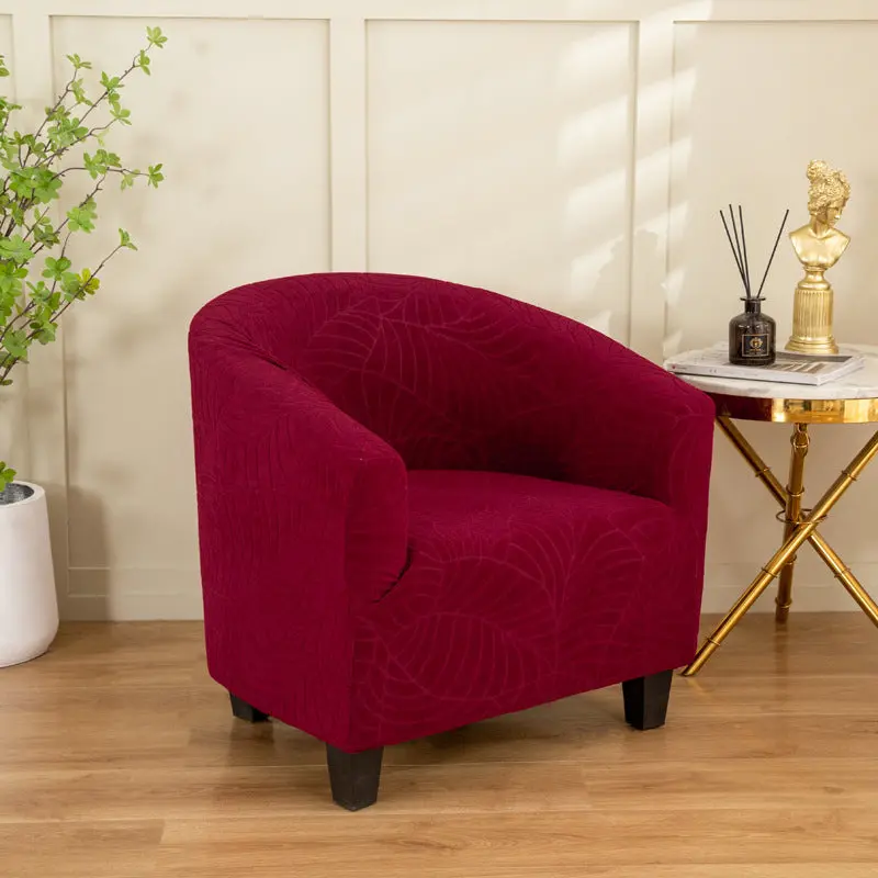 Housse Fauteuil Club Jacquard EMERALD