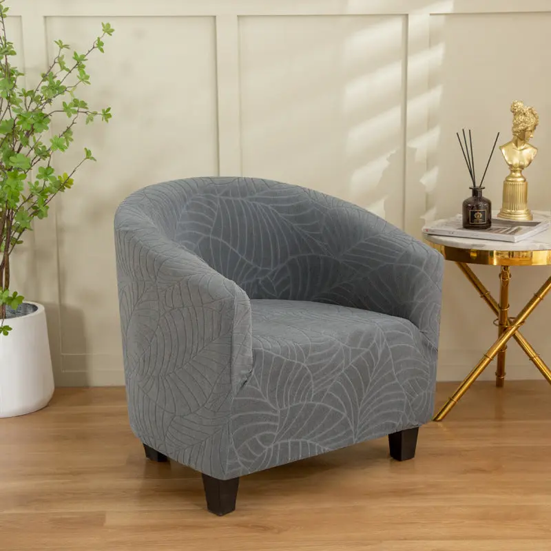 Housse Fauteuil Club Jacquard EMERALD