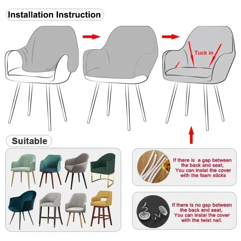 Housse fauteuil scandinave BEE2BE