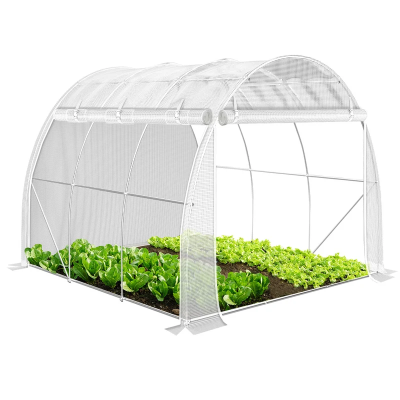 Serre de jardin Toute Saison 6m2 avec portes laterales