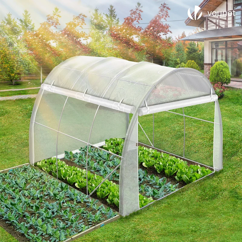 Serre de jardin Toute Saison 6m2 avec portes laterales