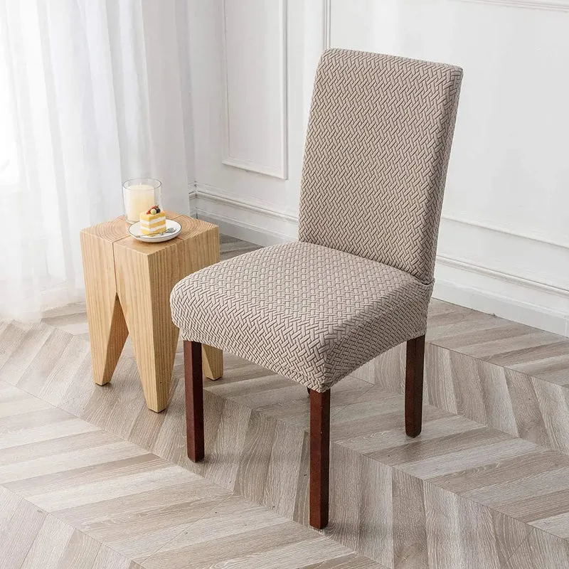 Housse Protection Chaise Jacquard LUMINA