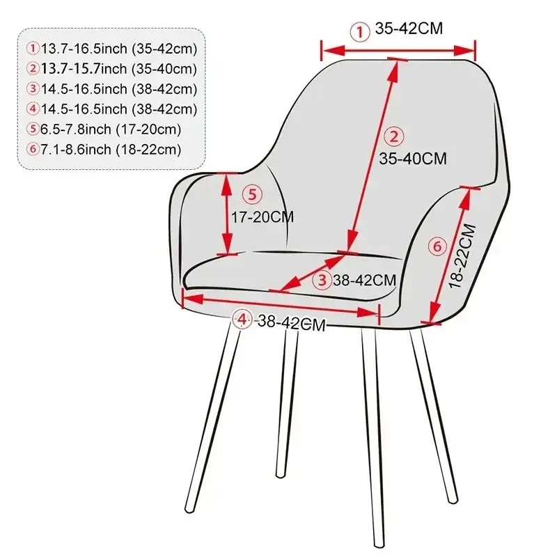 Housse fauteuil scandinave CAPOTYTO