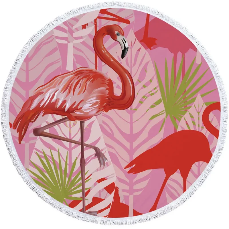 Serviette de Plage Ronde Éthna