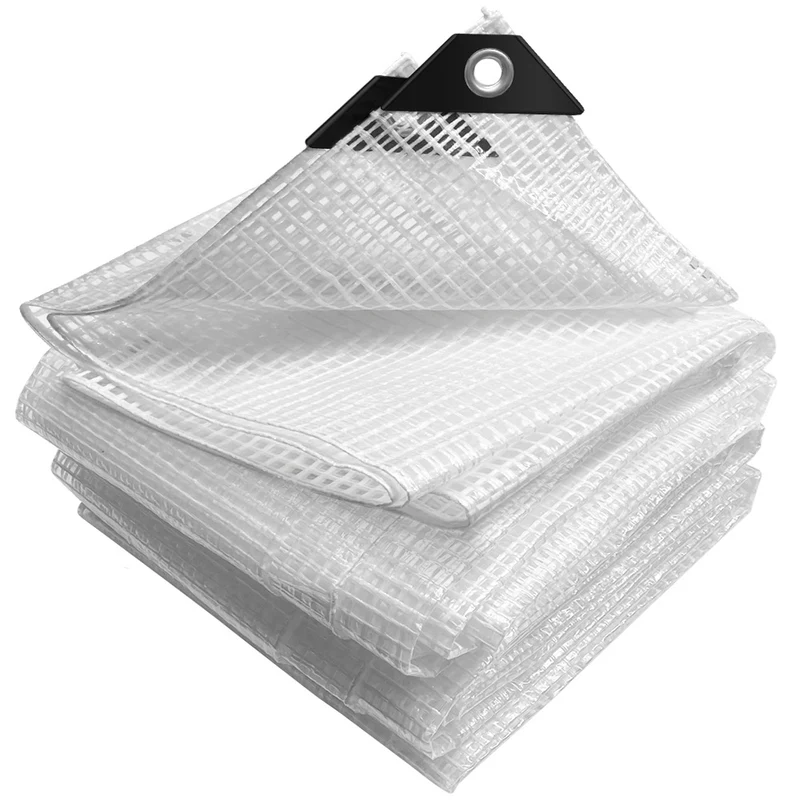 Bâche de Protection en Polyéthylène resistant et impermeable 180g/m² blanche 3x5m