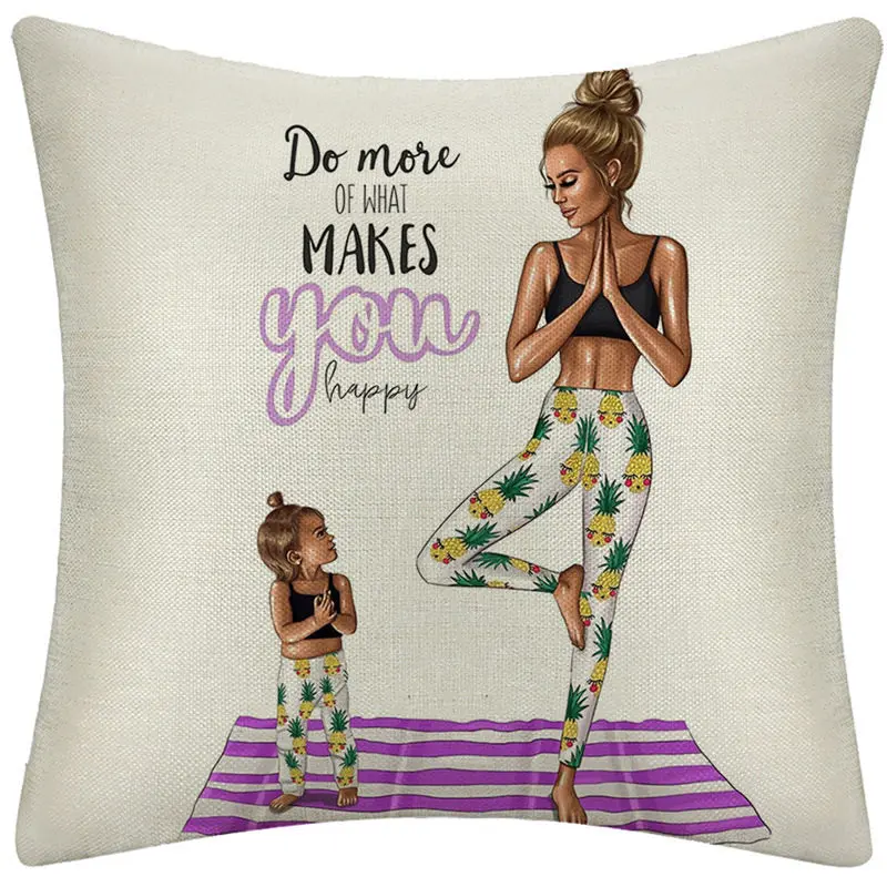 Coussin Canapé Lin Dessinés LINLOOP