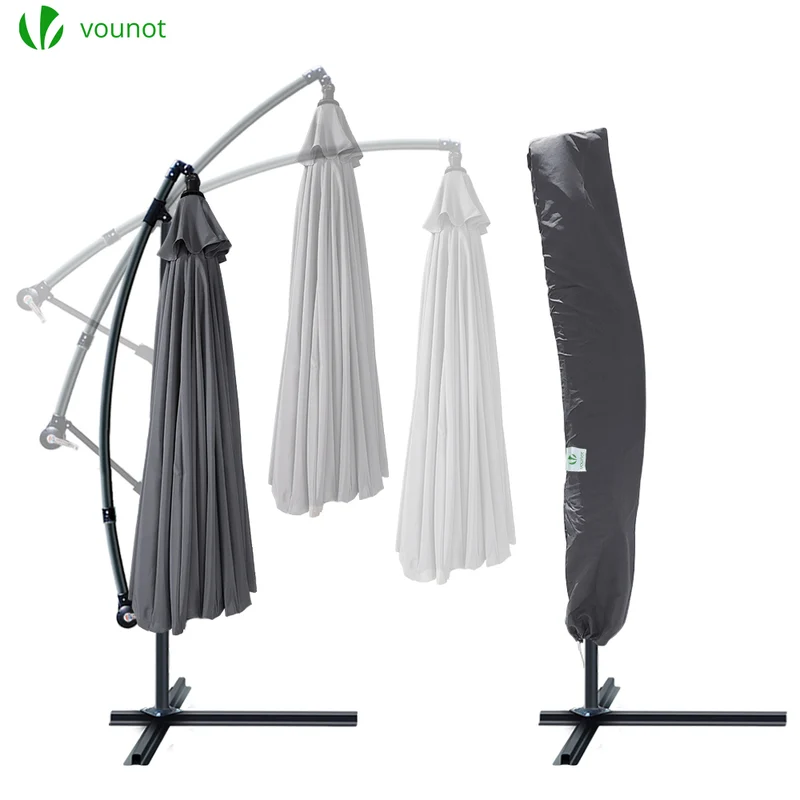 Parasol deporte 3M Shanghai avec housse de protection gris