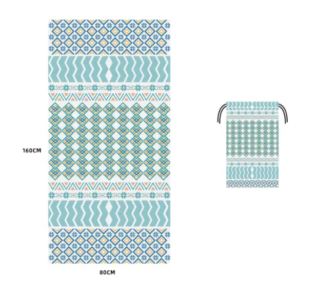 Serviette Plage Microfibre VAIANO