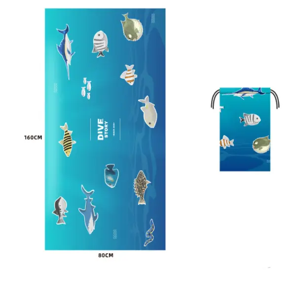 Serviette Plage Microfibre VAIANO