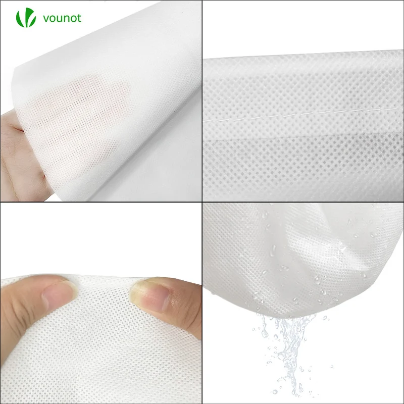 Housse d'Hivernage Plante avec Cordon et zipper Polypropylème 150g/m² 250x360cm blanc