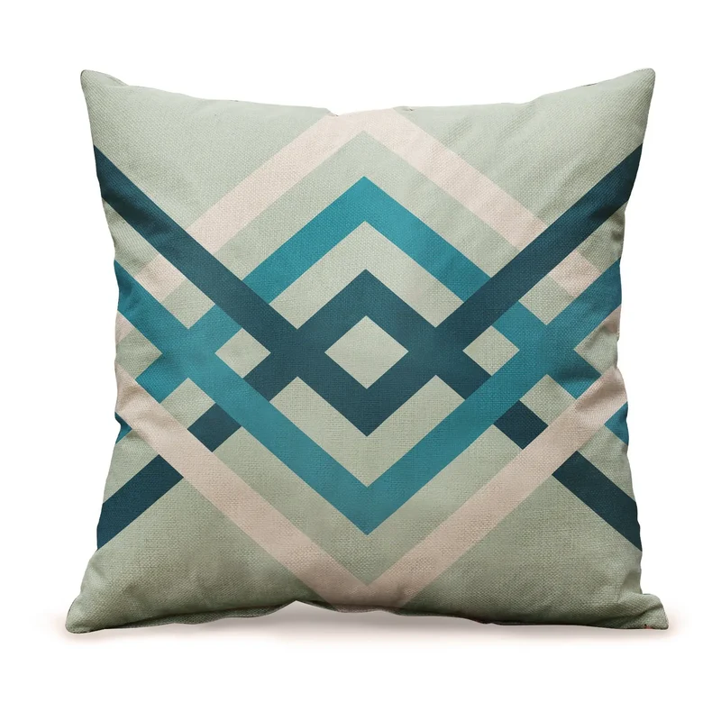 Coussin Canapé Lin Graphique KERMA