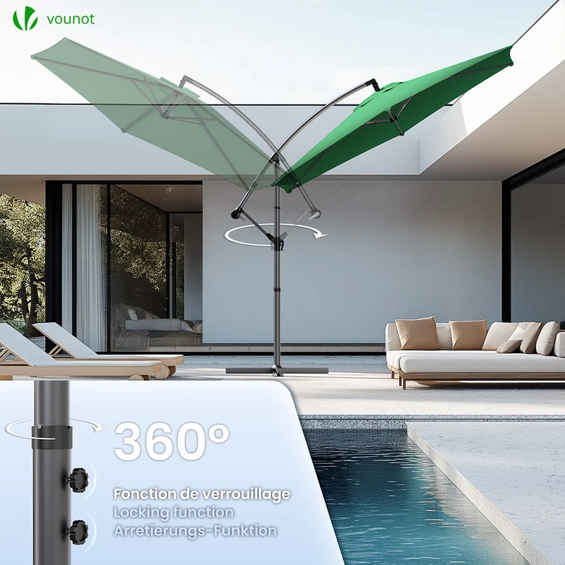 Parasol deporte 3M avec housse de protection