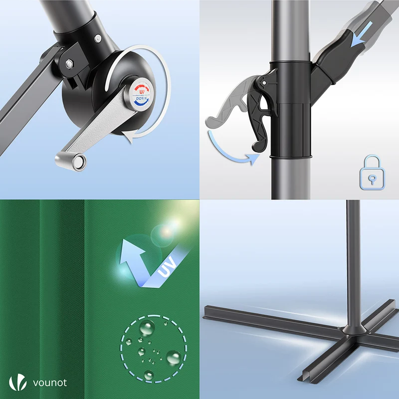 Parasol deporte 3M avec housse de protection