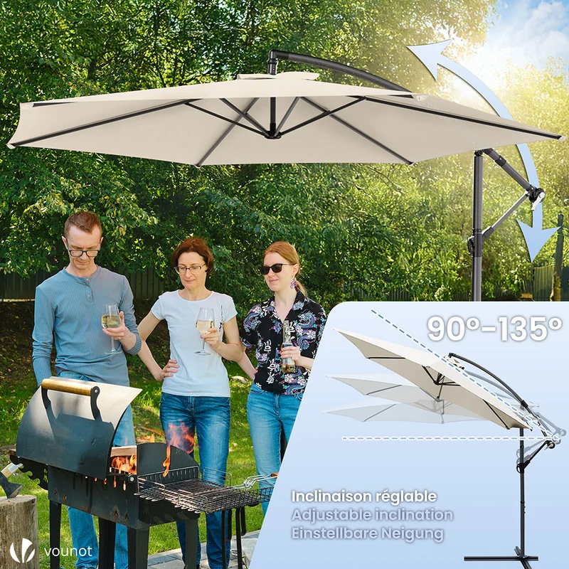 Parasol deporte 3M avec housse de protection