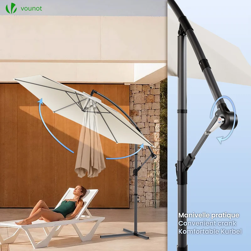 Parasol deporte 3M avec housse de protection