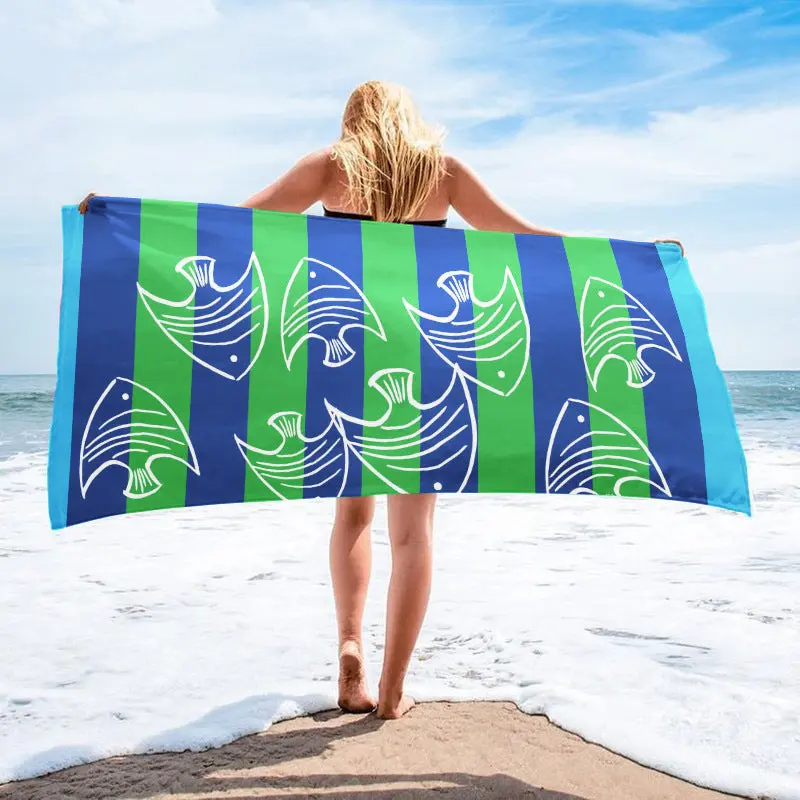 Serviette de Plage Imprimée VACANZA