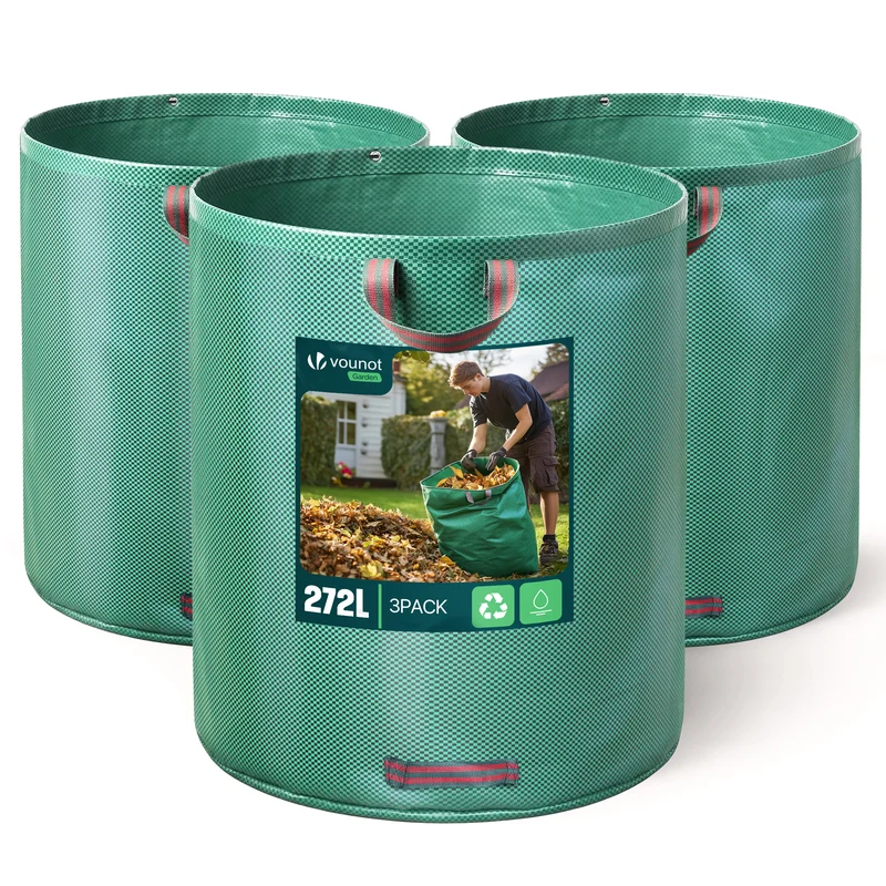 Sac de jardin 272L Lot de 3 sacs XXL