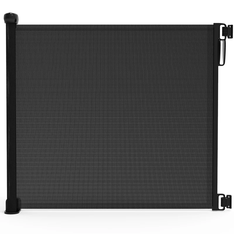 Barriere de securite retractable 180cm noir