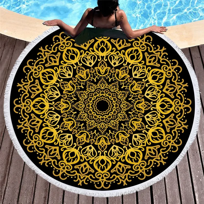 Serviette de Plage Fleurie PIXA