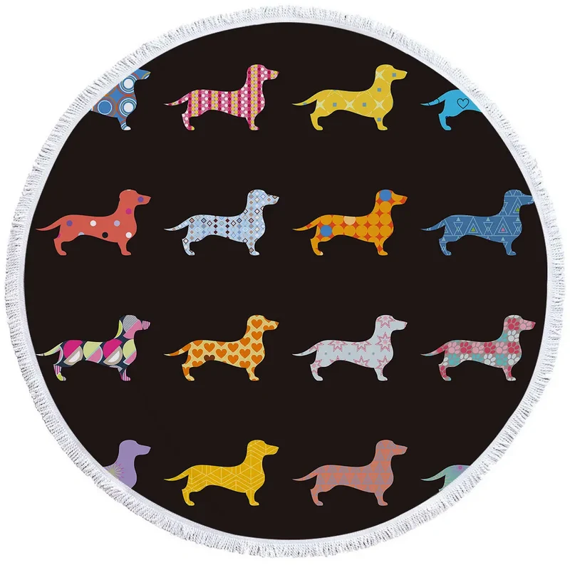 Serviette de Plage Microfibre PUZZLAD