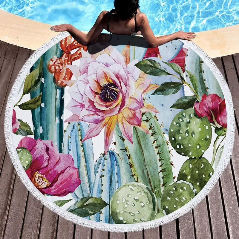 Serviette De Plage Ronde ZEFIRO
