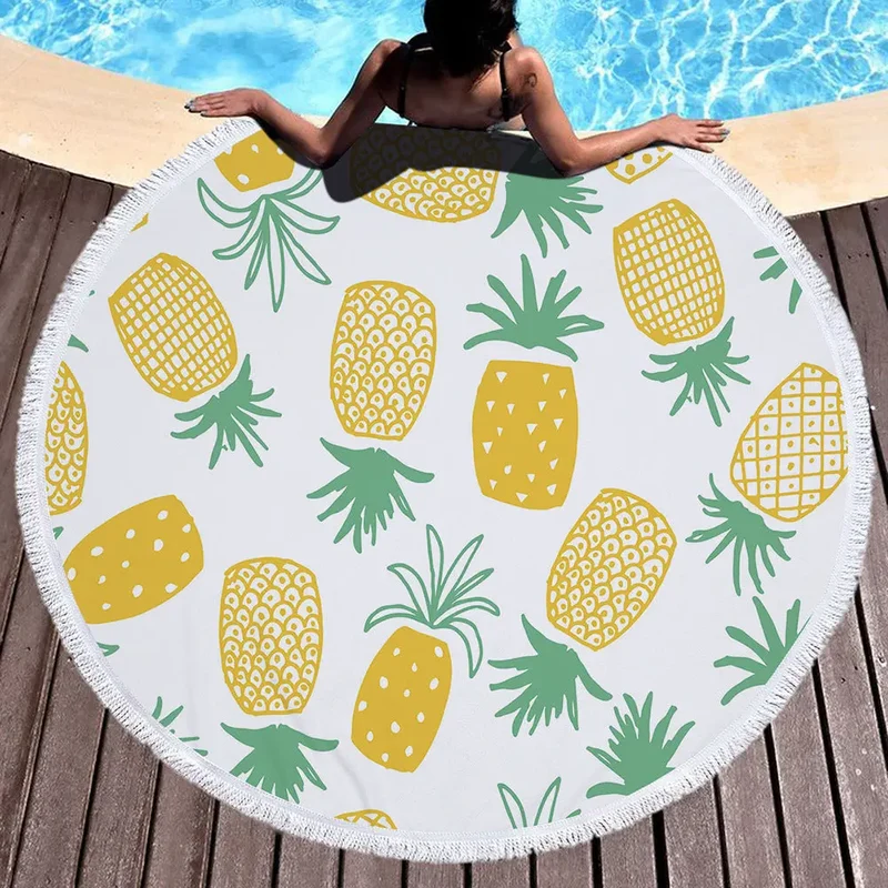 Serviette De Plage Ronde ZEFIRO