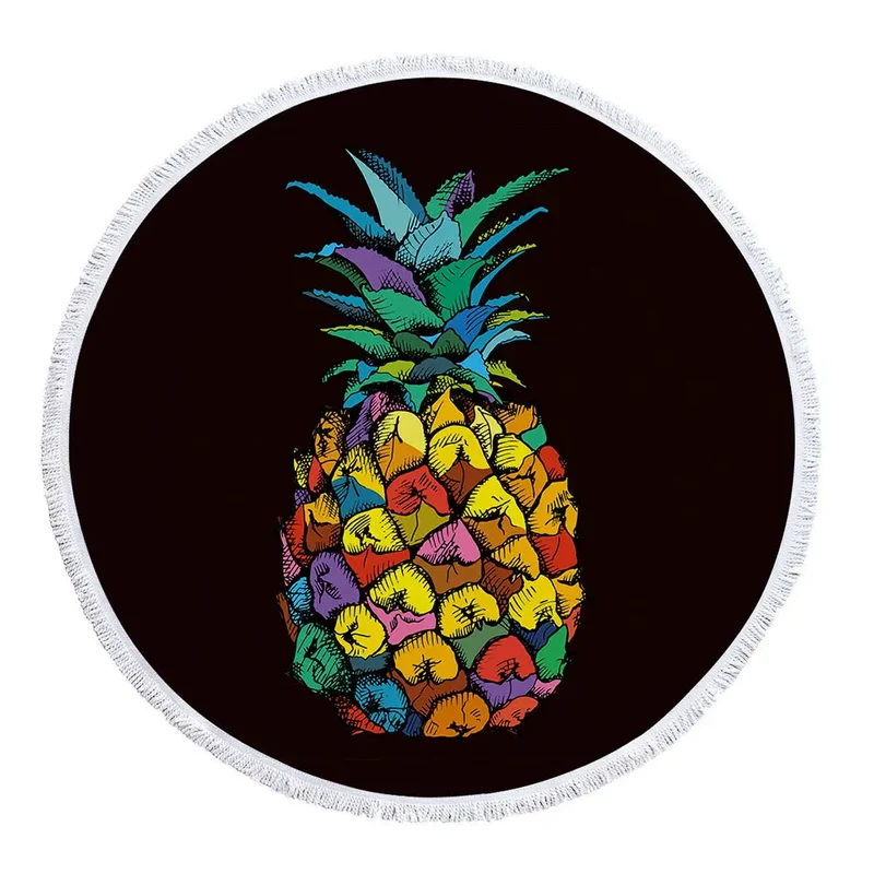 Serviette De Plage Ronde ZEFIRO