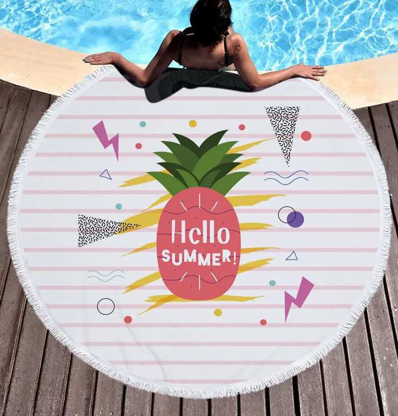 Serviette de Plage Microfibre SUNSHINE