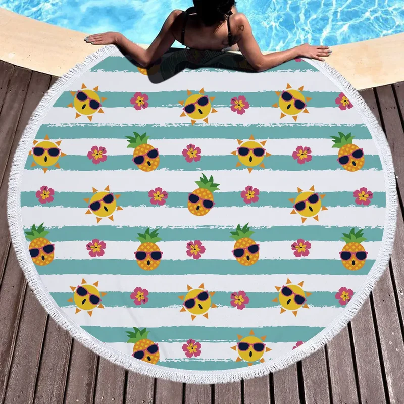 Serviette de Plage Microfibre SUNSHINE