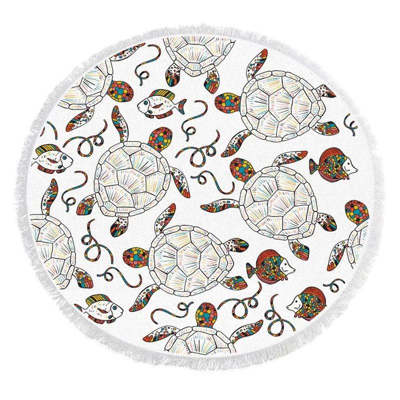 Serviette de Plage Microfibre TORTUO
