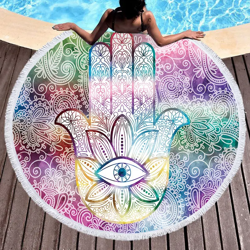 Serviette Plage Bohème MAYA