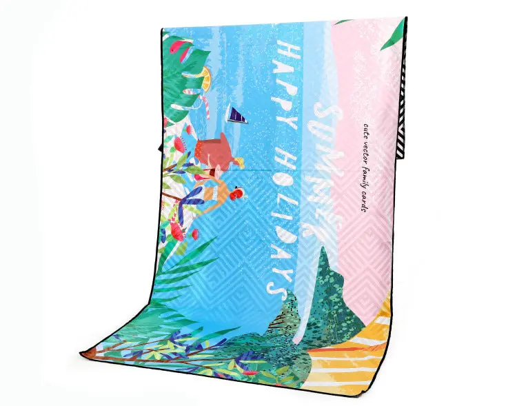 Serviette Plage Rapide DESSYR