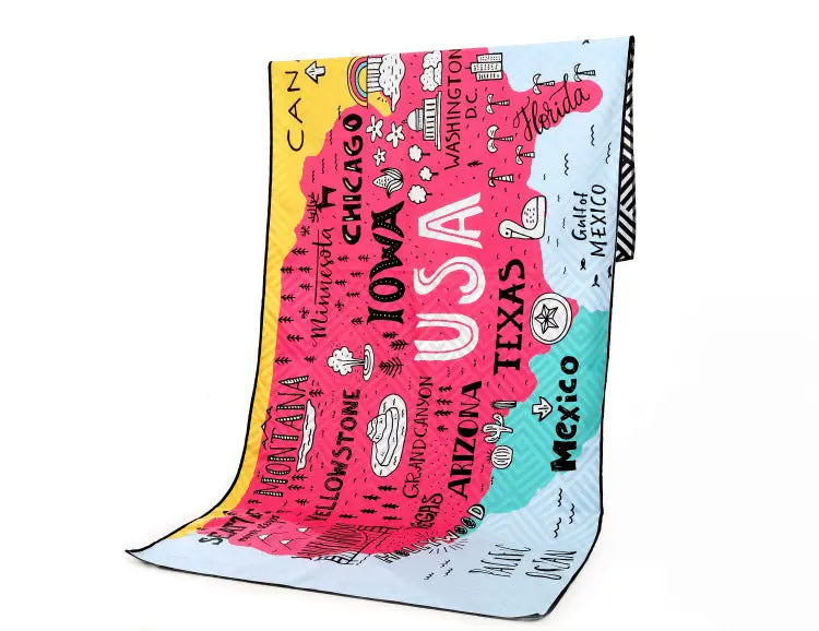 Serviette Plage Rapide DESSYR