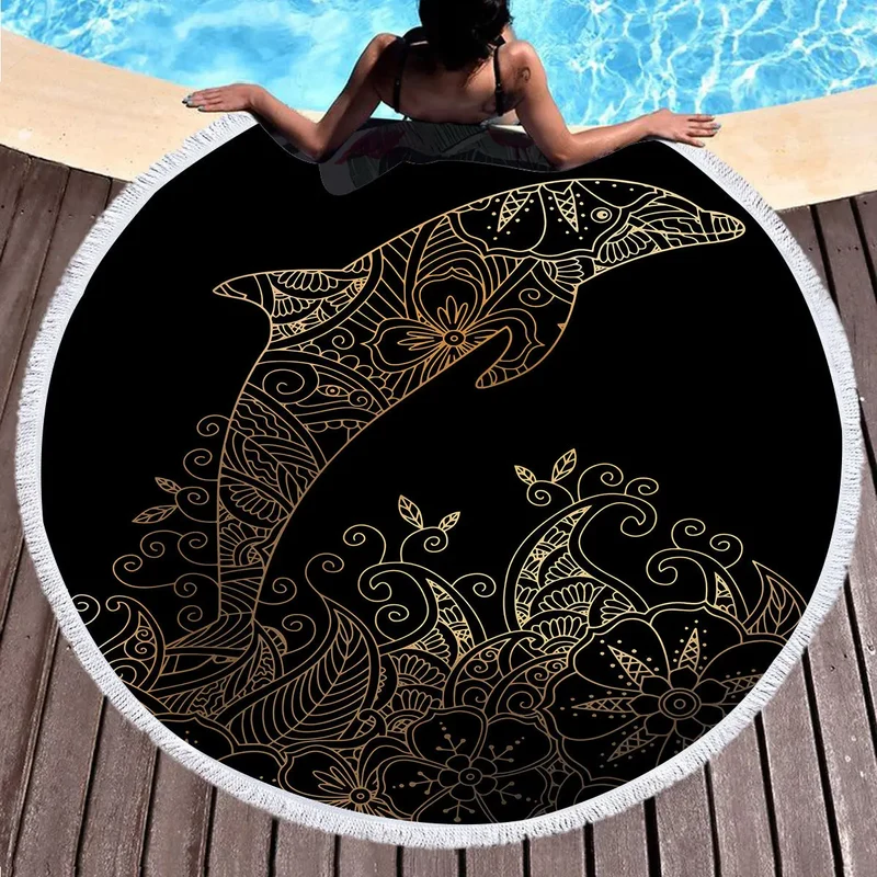 Serviette de Plage Mandala ELEPHA