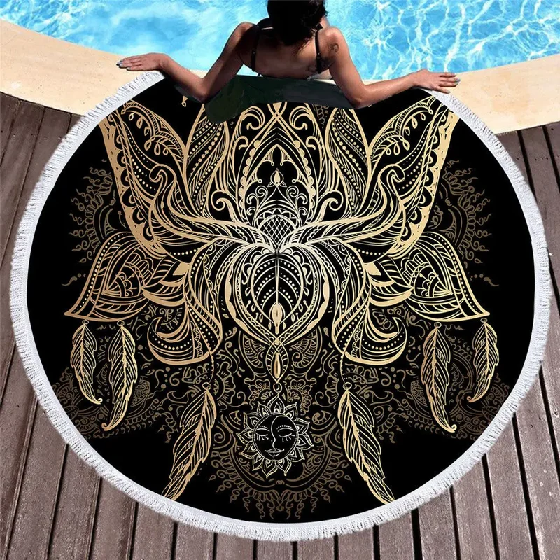 Serviette de Plage Mandala ELEPHA