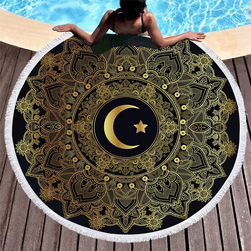 Serviette de Plage Mandala ELEPHA