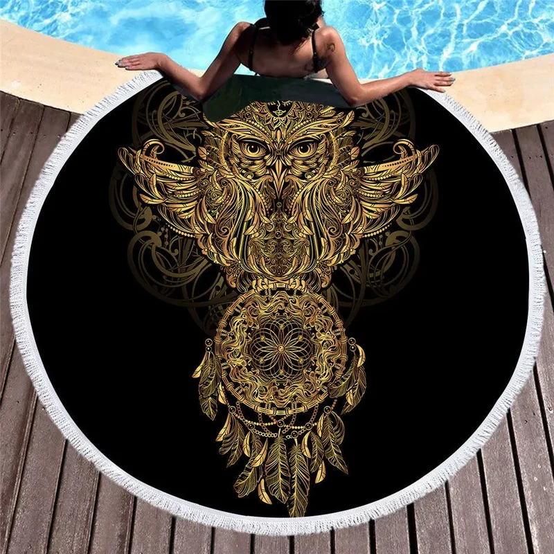 Serviette de Plage Mandala ELEPHA