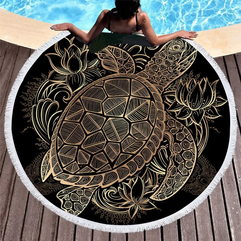 Serviette de Plage Mandala ELEPHA
