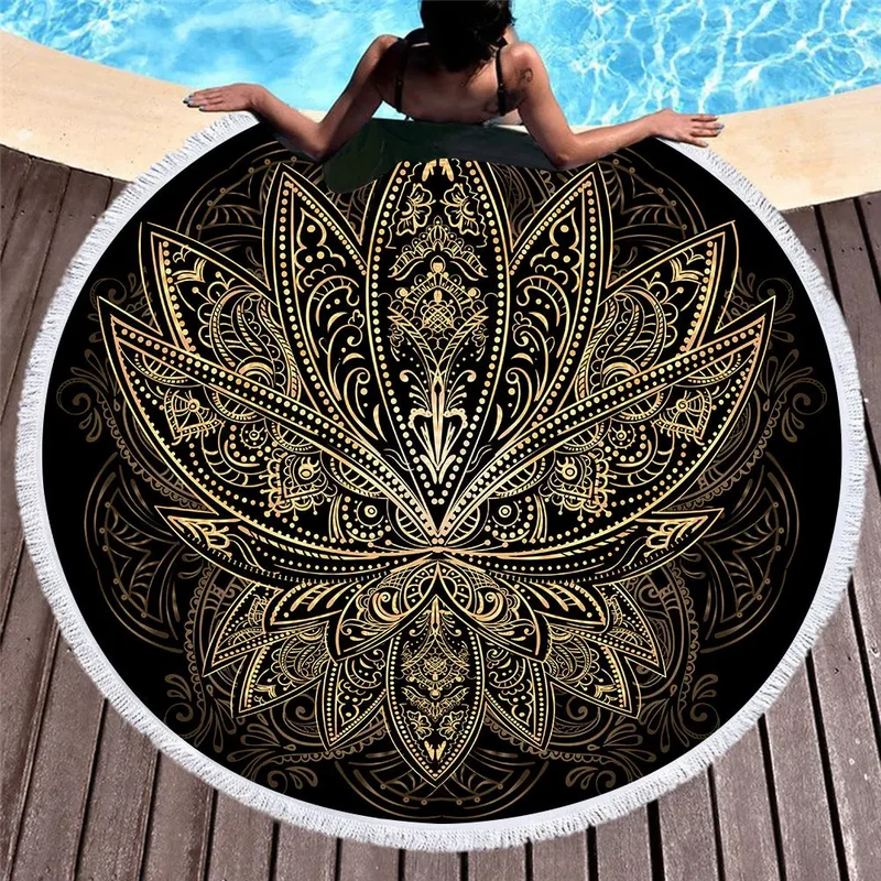 Serviette de Plage Mandala ELEPHA