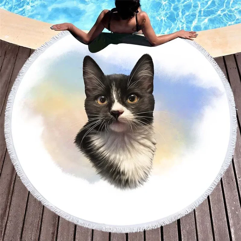 Serviette de Plage Animale Print MINOU