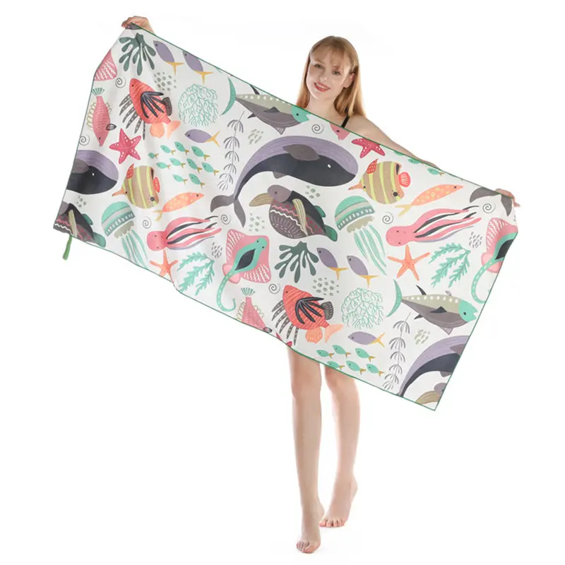 Serviette de Plage Séchage Rapide VELOXA