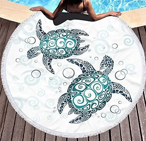 Serviette de Plage Microfibre AZURE