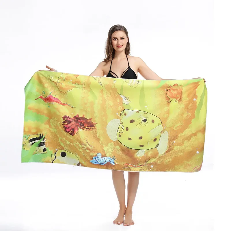 Serviette Plage Microfibre ZENOA