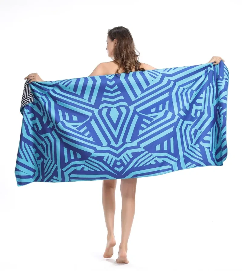 Serviette Plage Microfibre ZENOA